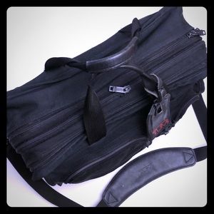 TUMI Canvas Satchel Computer Bag